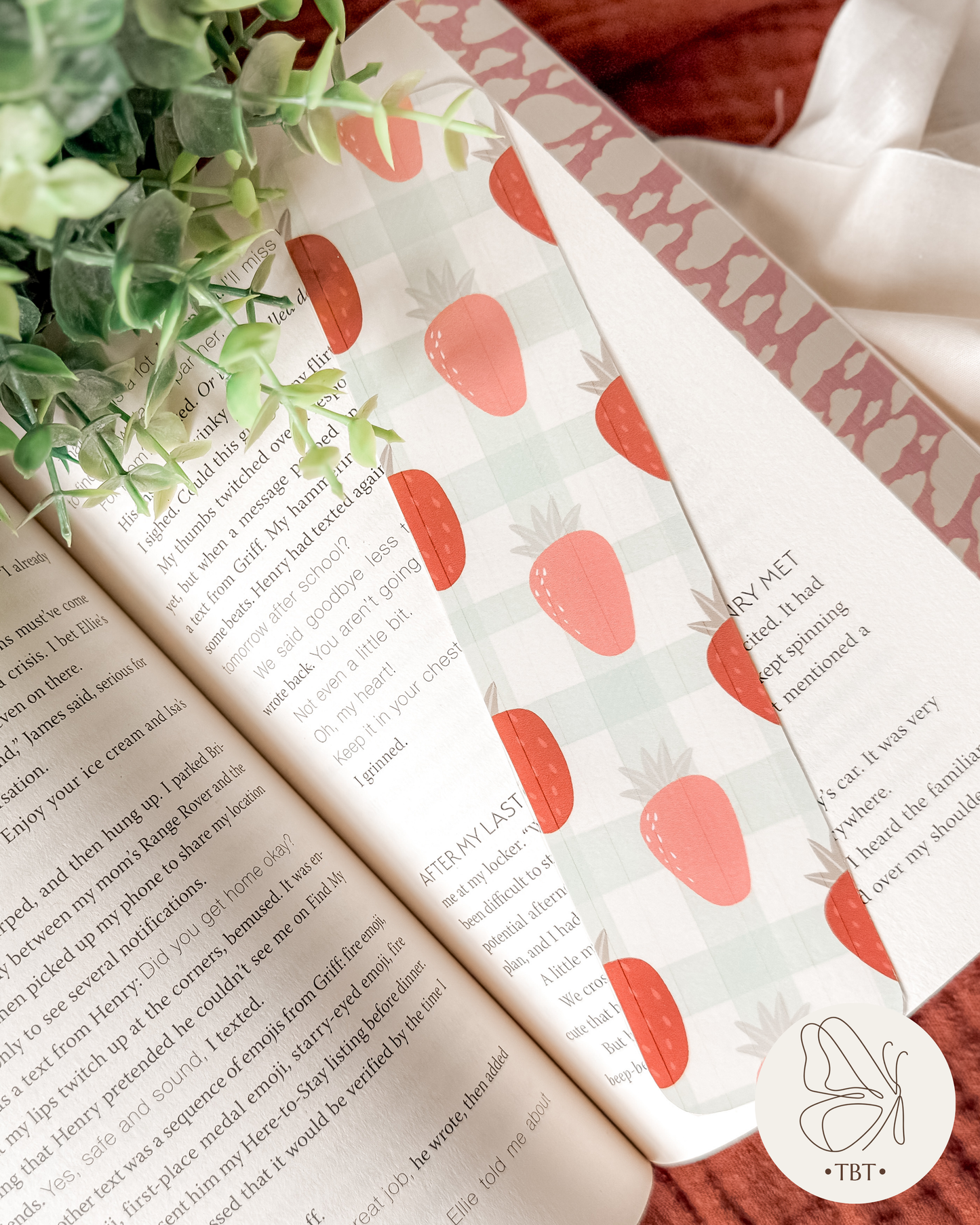 Berry Good Book Club Bookmark