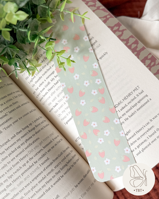 Pressed Between Pages Bookmark