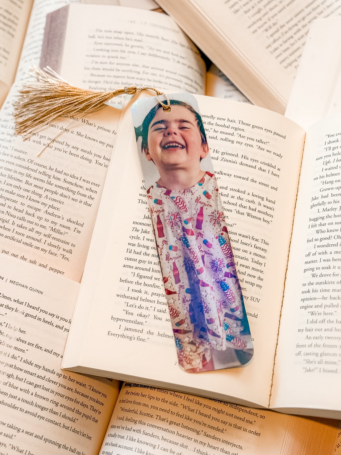 Custom Photo Bookmarks