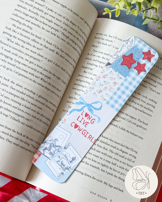 Long Live Cowgirls Bookmark