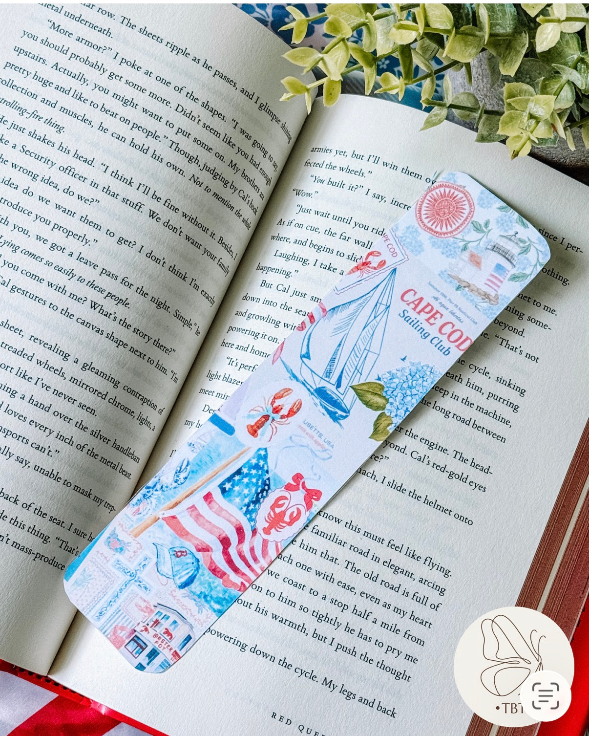 Cape Cod Summer Bookmark